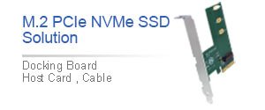 M.2 PCIe NVMe SSD Solution