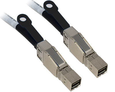 CB-S0060|PCIe Gen 4 External Mini-SAS HD (SFF-8674) 4i plug with sideband Cable for IOI Proprietary