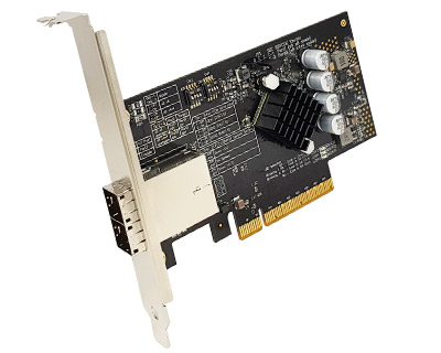 EP8X-PCIE8XG302|External PCIe (SFF-8644 1x2) to PCIe x8 Gen 3 Switch Host Card